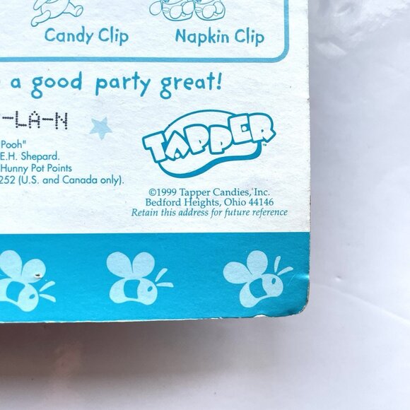 2x Vintage Winnie The Pooh Whistles Party Favors Y2K 90s Disney Grab Bag Toy - Picture 4 of 4